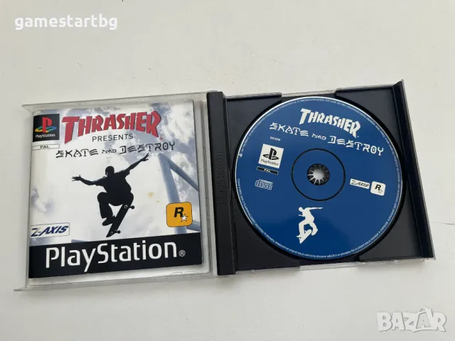 Thrasher: Skate And Destroy за PS1, снимка 3 - Игри за PlayStation - 49349405