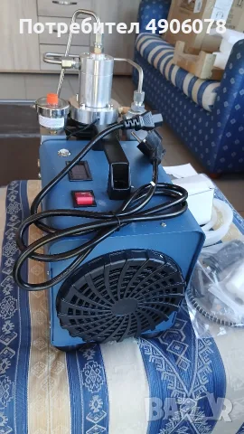 Компресор за въздух PCP - 300 bar - 230 V - 1800 W - водно охлаждане - автоматичен стоп , снимка 7 - Въздушно оръжие - 56012625