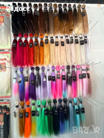 Плитки,канекалон,туистъри,къдрици,опашки,перуки,коса, снимка 8 - Аксесоари за коса - 53907387