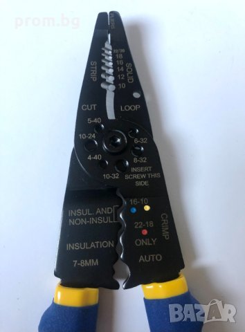 клещи за заголване на кабели, рязане и кримпване, Германия, снимка 7 - Клещи - 35535365