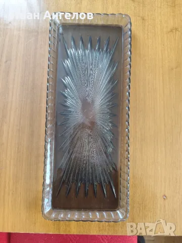 Нов стъклен поднос 3, снимка 2 - Чинии - 49125206