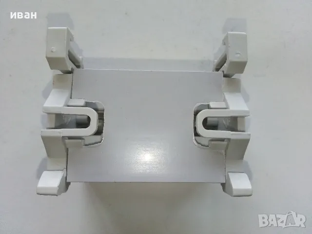 Двуполюсен клеморед за DIN шина 100А,500V. Наличен 1бр., снимка 4 - Други машини и части - 49334052