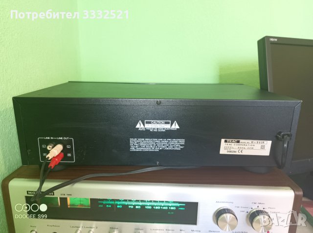 Касетен дек TEAC W-860R, снимка 4 - Декове - 42549517