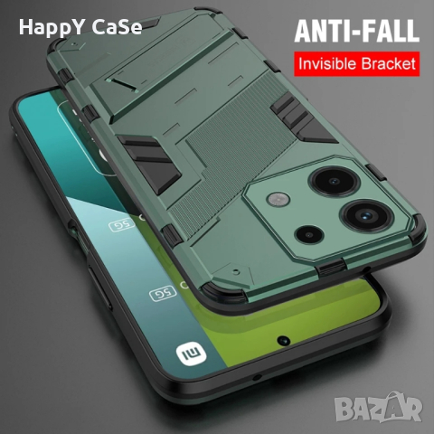 Xiaomi Redmi Note 13 Pro / Pro+ / 13 / PUNK ARMOR Удароустойчив кейс калъф гръб със стойка, снимка 13 - Калъфи, кейсове - 44601164