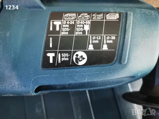 Перфоратор Bosch GBH-2400 720 W като нов, снимка 9 - Перфоратори - 49416910