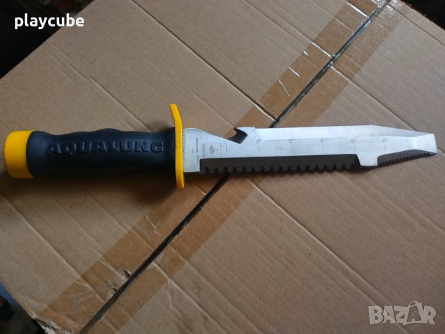 Голям професионален водолазен нож, снимка 6 - Ножове - 42641499