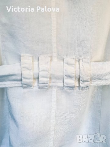 Красиво италианско яке-риза,лен 100%, снимка 3 - Якета - 35173246