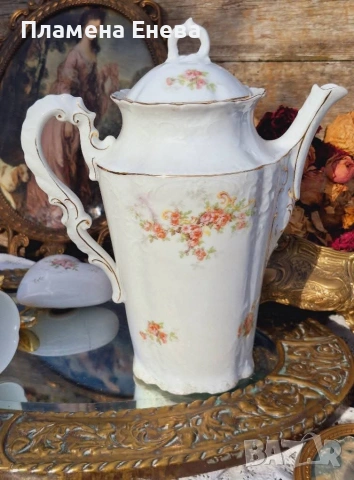 Антикварен порцеланов сет, снимка 4 - Антикварни и старинни предмети - 53092391