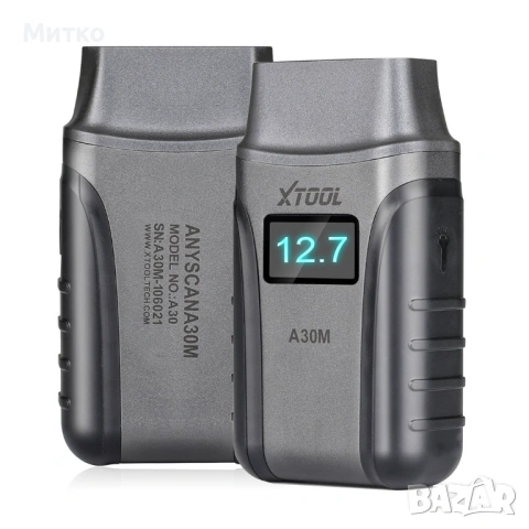 Професионална автодиагностика XTOOL A30M – Доживотни актуализации!, снимка 3 - Аксесоари и консумативи - 54308666