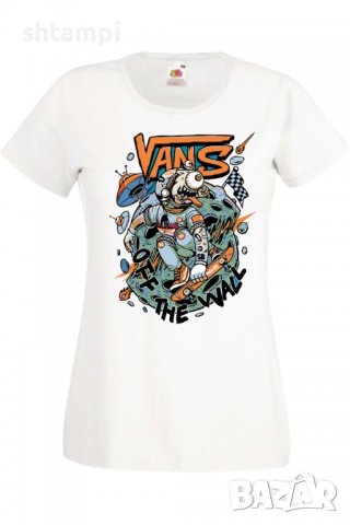 Дамска Тениска Vans off the wall,Изненада,Повод,Подарък,Празник, снимка 9 - Тениски - 37638868
