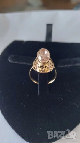 Златен руски пръстен, снимка 4 - Пръстени - 52429286