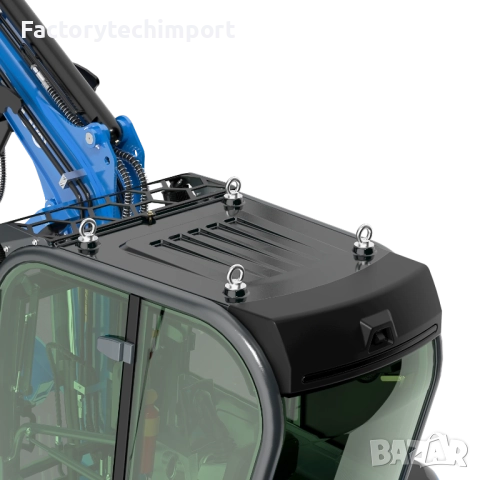 Мини багер Rippa R32 Pro 3.2 т KUBOTA (4 цилиндъра)+ Климатик , снимка 11 - Индустриална техника - 52719710