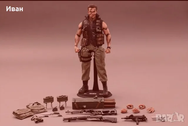 Hot Toys Commando / Арнолд Шварценегер е Командо 