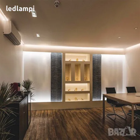 LED лента COB 220V IP65 286LED Топло Бяла Светлина 10m/ролка, снимка 7 - Лед осветление - 48282238