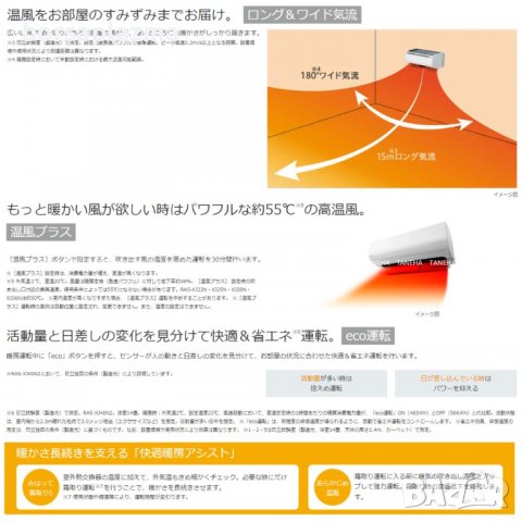 Японски Инверторен климатик HITACHI RASXJ40NW RAS-XJ40N2 W модел 2023, снимка 2 - Климатици - 39523423