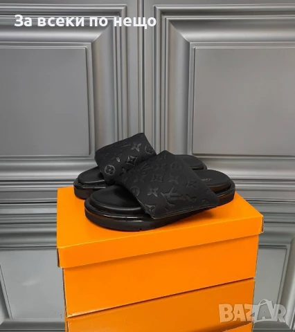 Louis Vuitton Дамски Чехли Луис Витон - 3 Налични Цвята Код E658, снимка 6 - Чехли - 51073463