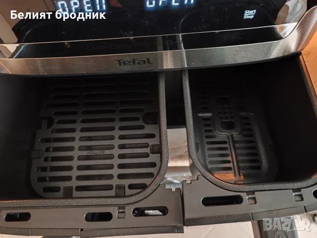 Двоен уред за здравословно готвене TEFAL DUAL EASY FRY , снимка 3 - Мултикукъри - 56255998