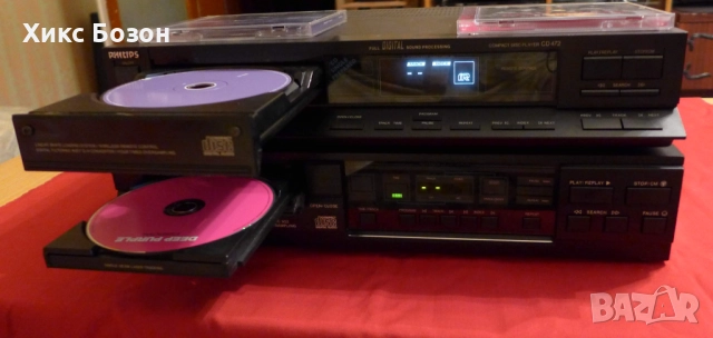 Tesla MC 902 прекрасно свирещ си-ди плейър CD player с аудиофилски  мод, TDA 1541, снимка 5 - Други - 49558408