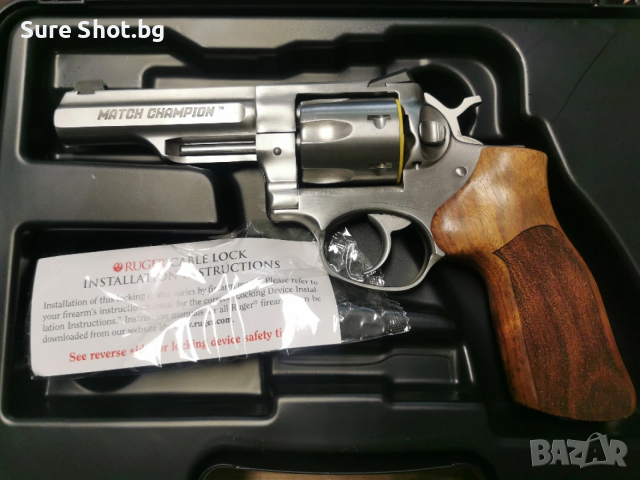 Ruger GP100 Match Champion, снимка 2 - Бойно оръжие - 52934382