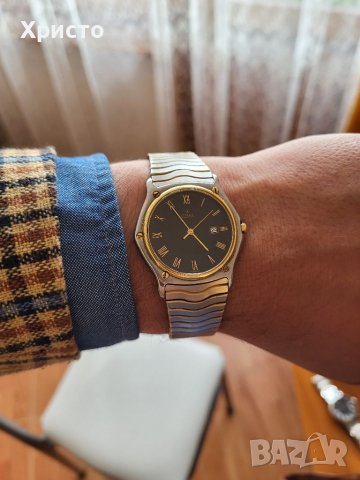 18k Ebel Sport Classic 35 mm със злато мъжки часовник за ремонт 