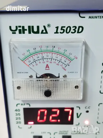 Лабораторно захранване YIHUA 1503 D, снимка 3 - Други - 55783556