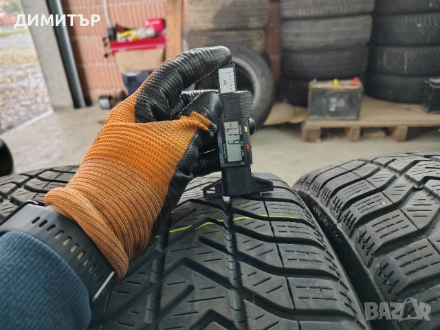 4бр.зимни гуми PIRELLI 195 60 16 DOT19 цена за брой, снимка 4 - Гуми и джанти - 53941445