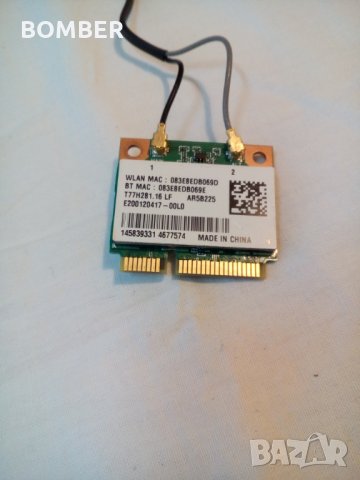 WI-FI за лаптоп -Sony -SVE1512E1EW, снимка 4 - Части за лаптопи - 31879031