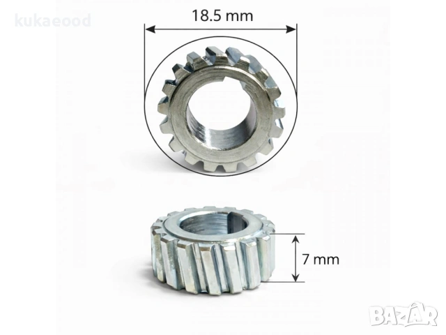 Зъбно колело (метал) на мотор за люк на Mercedes 190 W201, снимка 5 - Части - 54051995