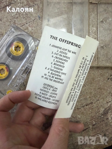 Аудио касета OFFSPRING, снимка 4 - Аудио касети - 54308363