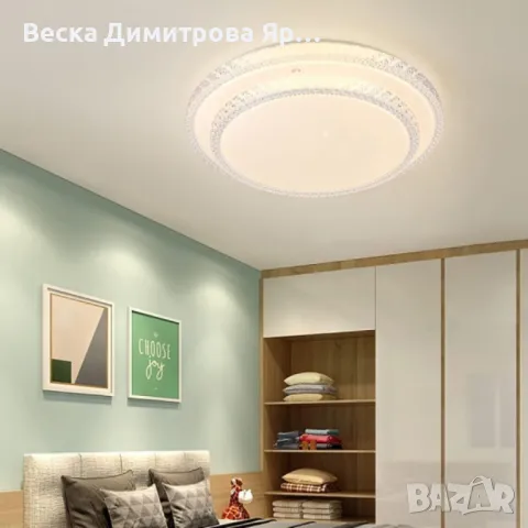 LED таванно осветление, плафон с 2 комбинации сменяща се светлина, 40 см, снимка 2 - Други - 48131123