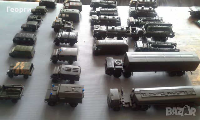 Военна техника в мащаб-танкове, самолети, оръдия, камиони...