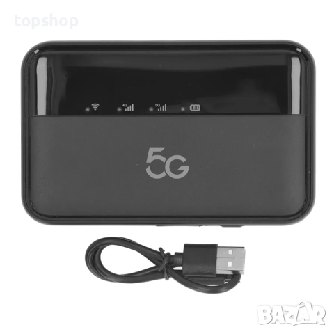 CHANEVE 5G рутер отключен MiFi модем мобилна точка за достъп до интернет WiFi устройство със слот...