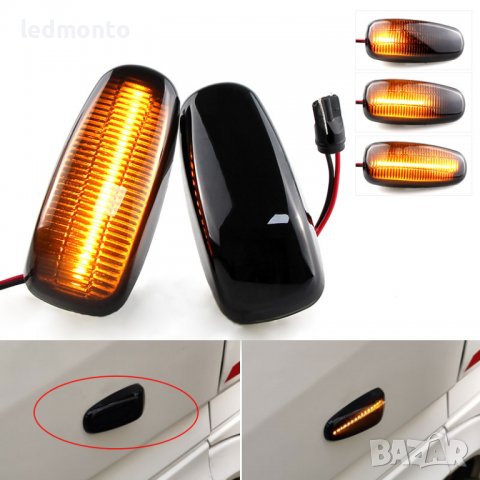 Тунинг мигачи за  калник Mercedes ML E S V CLK SLK мигач, снимка 4 - Части - 37864879