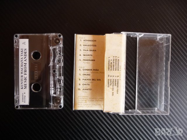 Kuntur Wachana Taki Music from Andes Музика от Андите Перу индианска, снимка 2 - Аудио касети - 40501100