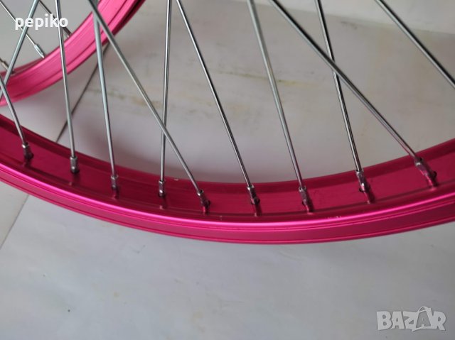 Продавам колела внос от Германия алуминиеви оригинални капли за 20 БМХ 20 цола, снимка 11 - Части за велосипеди - 39434419