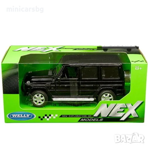 1:24 Метални колички: Mercedes-Benz / G-Wagon (Мерцедес-Бенц) Welly, снимка 2 - Колекции - 44568530