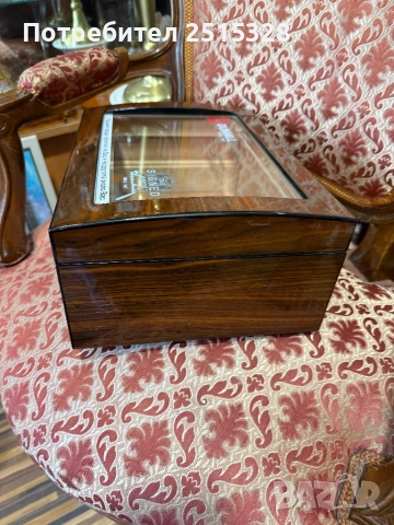 оригинален луксозен хумидор за пури, снимка 4 - Запалки - 53882849