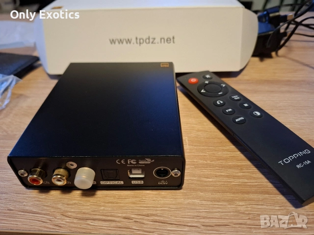 Topping E30 back DAC цап 768khz / DSD512 / usb dac, снимка 4 - Аудиосистеми - 53136145