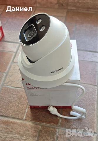 8MP IP камера с микрофон Hikvision Acusense DS-2CD2386G2-IU