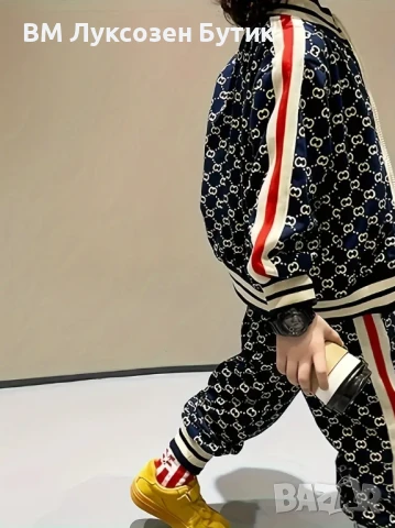 🧸💎 ДЕТСКИ ЛУКСОЗЕН ЕКИП GUCCI – МАЛКИ МОДЕЛИ, ГОЛЯМ СТИЛ 💎🧸, снимка 2 - Детски анцузи и суичери - 50642736