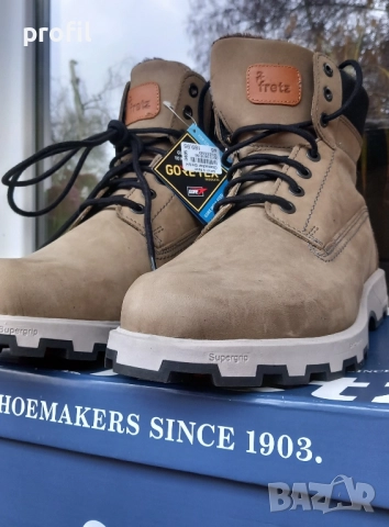 Нови Fretz Gore-Tex мъжки зимни боти №46, снимка 5 - Мъжки боти - 52575435