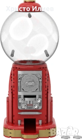Ретро машина за топчета конструктор Retro Series Gumball Machine 34 см PANTASY, снимка 4 - Конструктори - 54036823