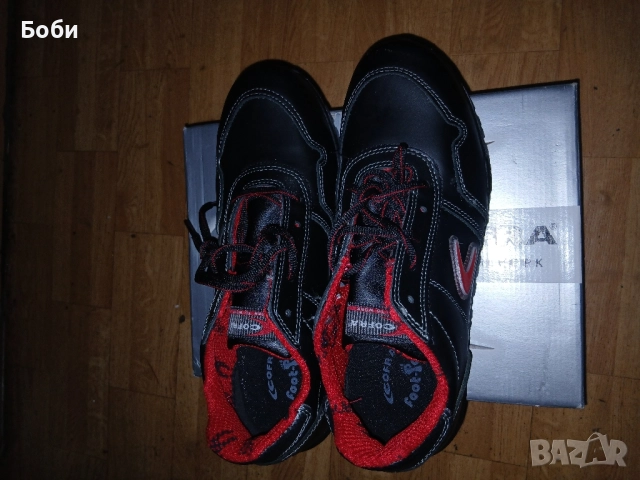 Италиански работни обувки кофра от естествена кожа нови, снимка 3 - Спортни обувки - 52438179