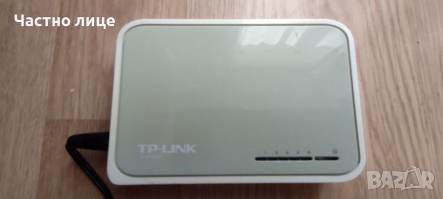 TP-LINK Desktop Switch (Суич) 5 Port 10/100Mbps, снимка 1 - Суичове - 37742909