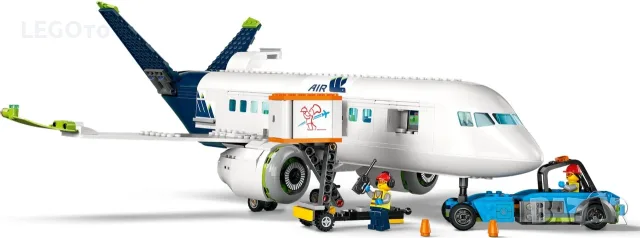 НОВО ЛЕГО 60367 Сити - Пътнически самолет  LEGO 60367 City - Passenger Airplane , снимка 3 - Конструктори - 55898751