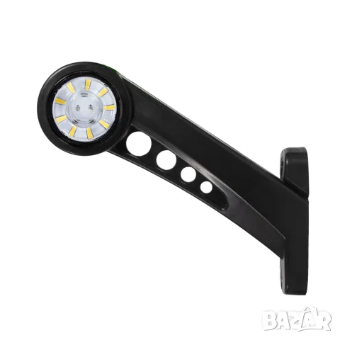 LED габарит рогче 18 LED под 45 градуса 190 mm 12-24V, снимка 2 - Аксесоари и консумативи - 55868985