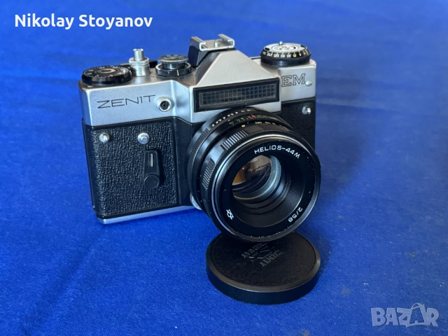 Фотоапарат ZENIT EM - Helios-44M, снимка 7 - Фотоапарати - 52927902