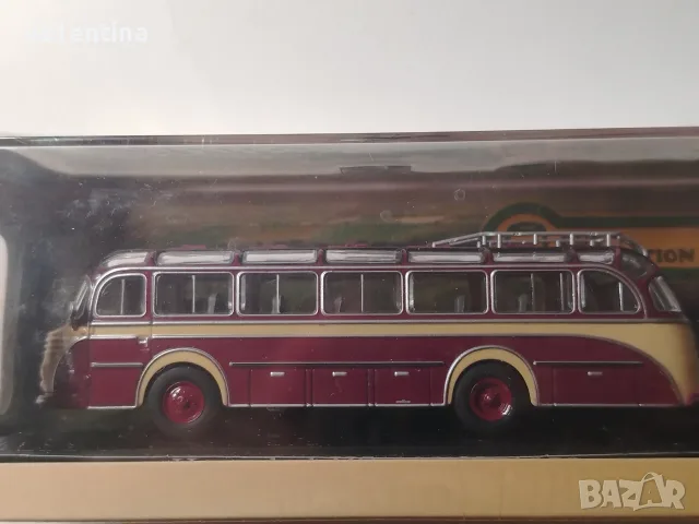 Колекционерски модел автобус Henschel HS 100 N (1953) – 1:72 DeAgostini (Нов)