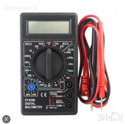 Мултицет Digital One SP00597 DT-830B  Дигитален, Универсален, Digital Multimeter