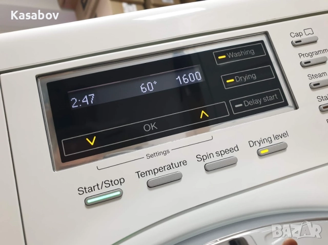 Miele WT1 PowerWash - Пералня със Сушилня Миеле 12м Гаранция, снимка 3 - Перални - 52871216